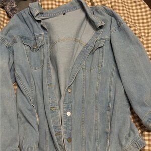 Amazon Light Blue Jean Jacket